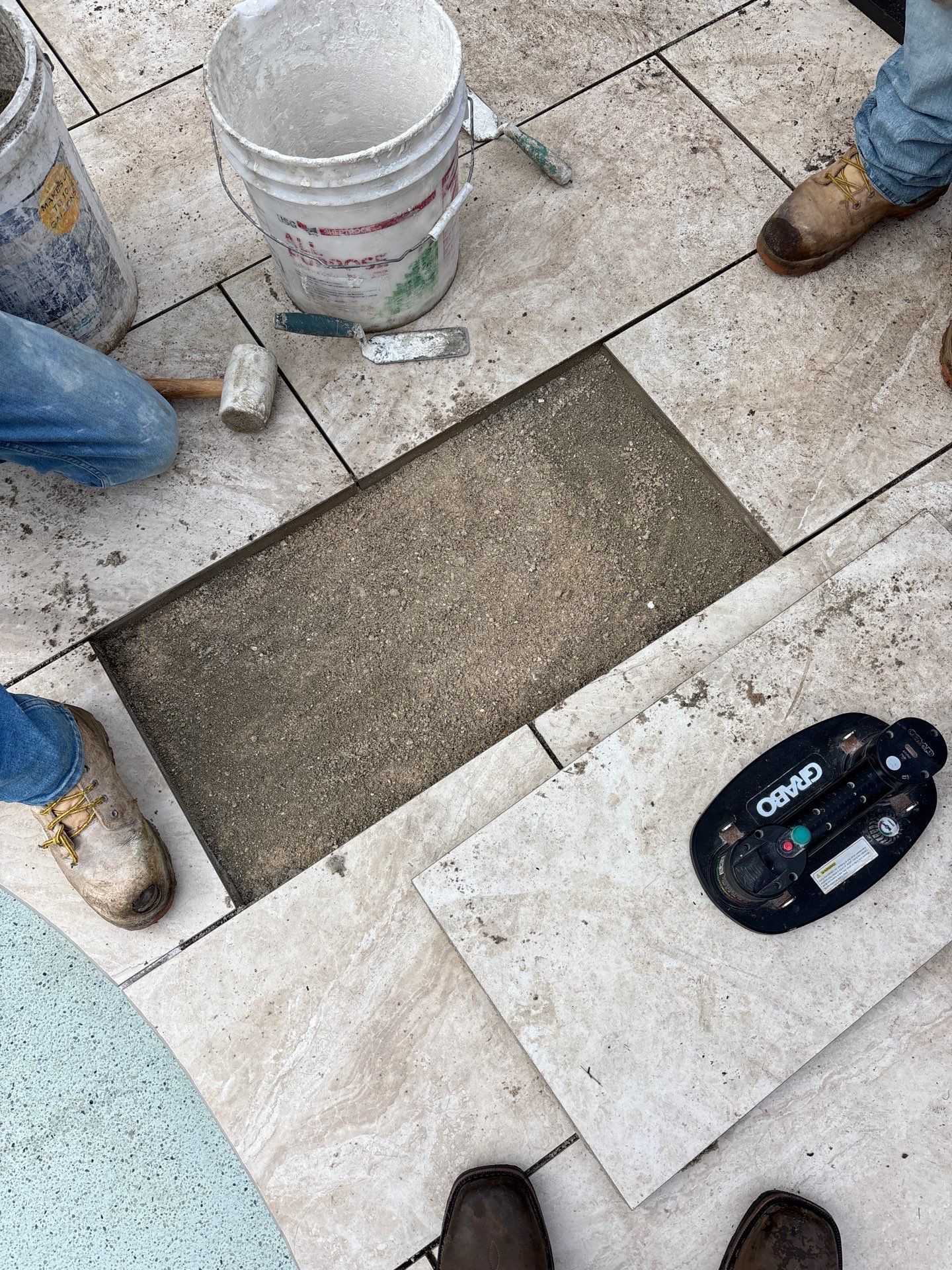 Paver Repair | Pool Deck Restoration by Old Town Pavers Llc