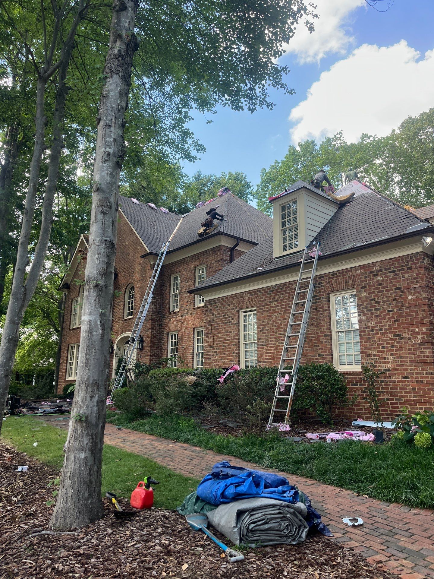 Roofing Project in Greensboro by Skywalker Roofing LLC