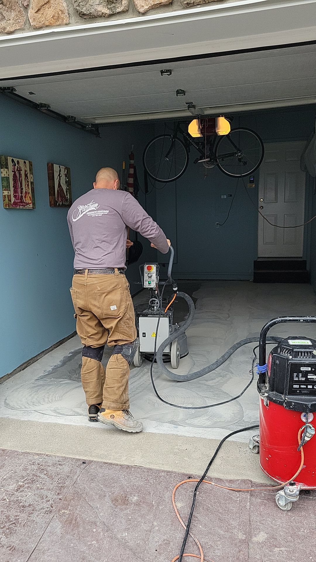 1-Car Garage in Domino by Spectrum Painting, LLC