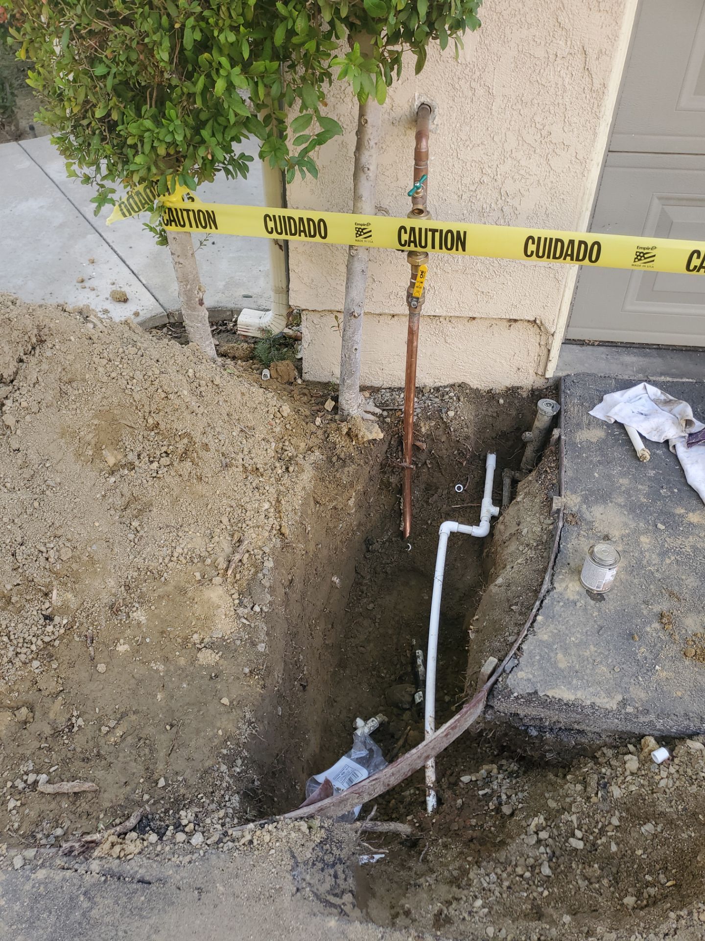 Mainline Reroute in Diamond Bar by One Stop Source