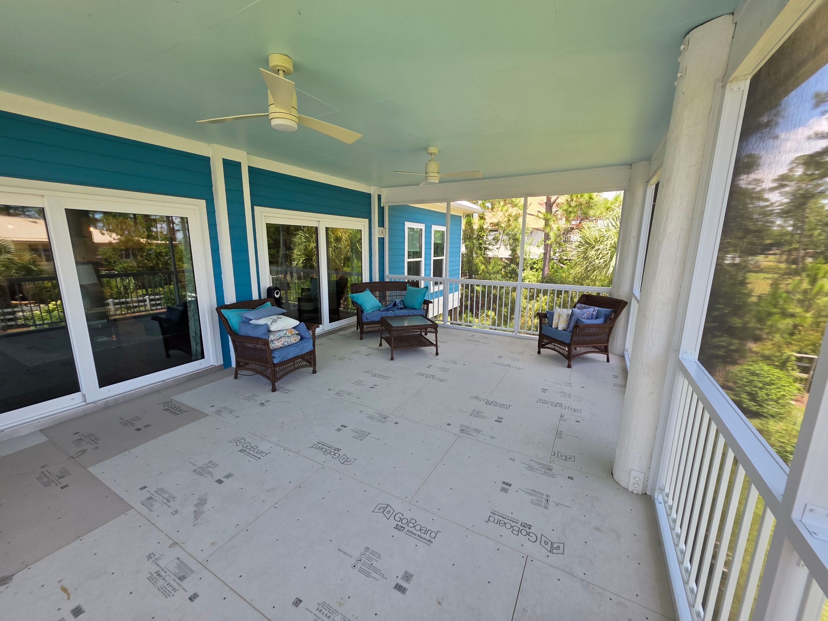 Elevated Screen Room by Titan Sunrooms