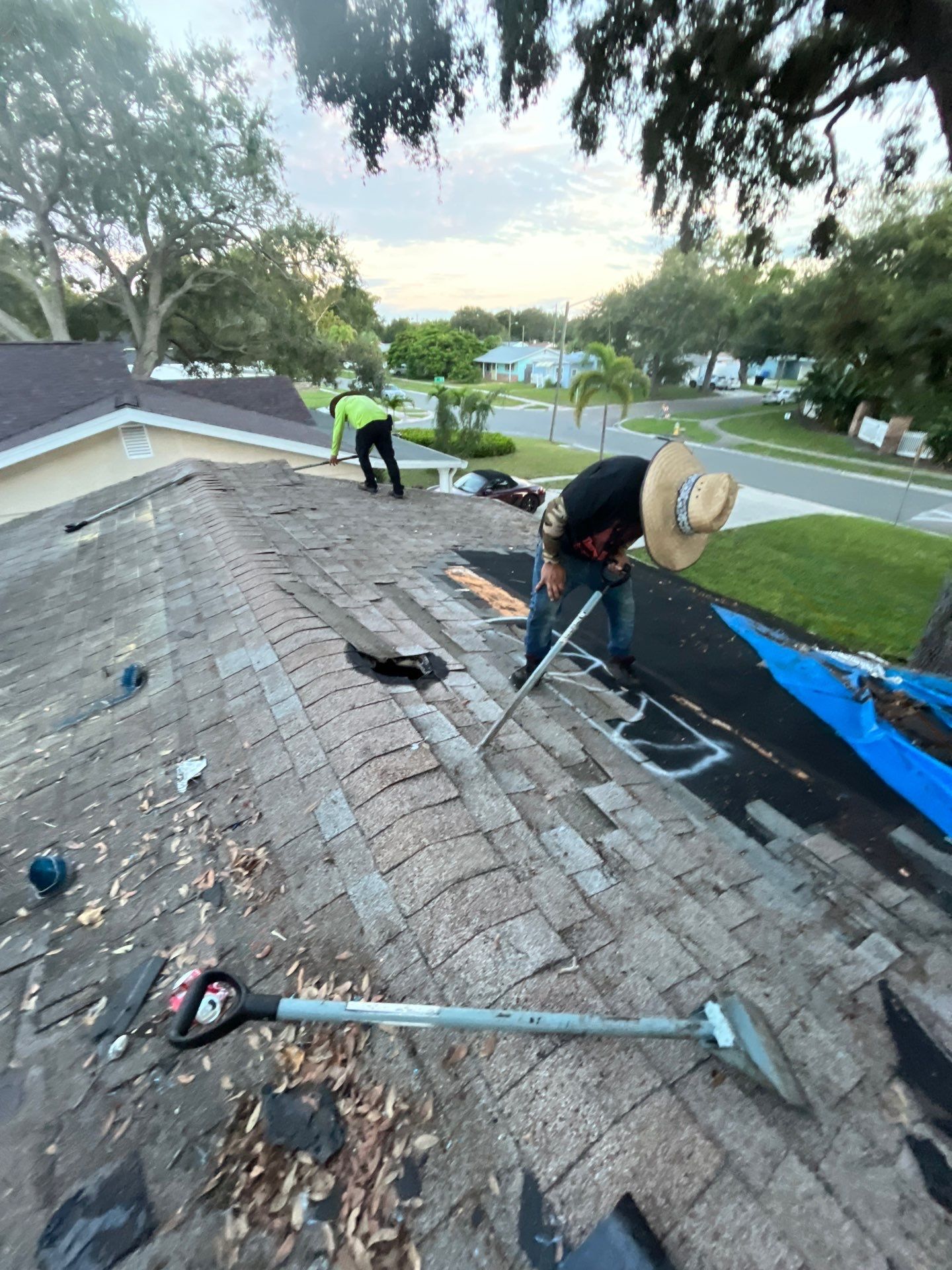 Project in St. Petersburg 33703 by Mitchell Roofing Company LLC