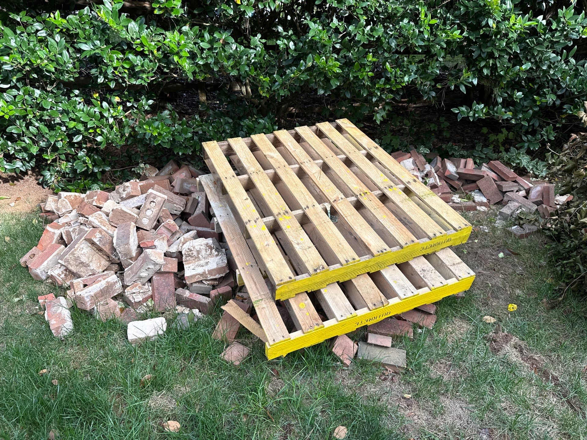 Project in Charlotte by Badger Hauling