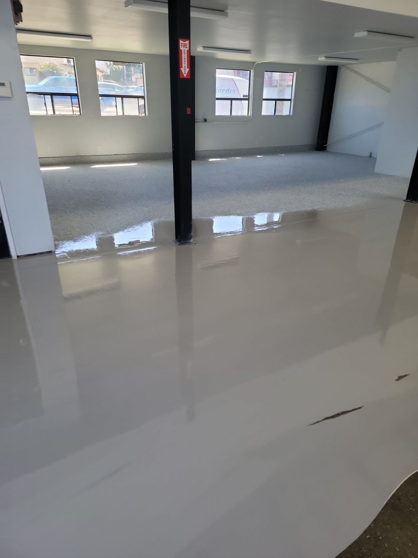 Central Coast Carts Show Room Floor by MGP Coatings