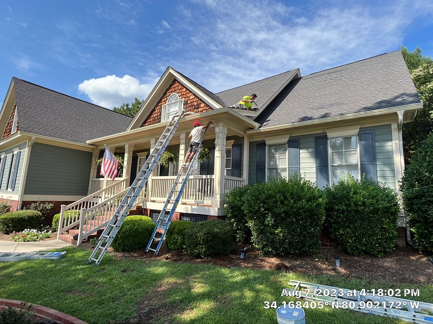 Exterior Trim Paint Project by Thompson Industrial