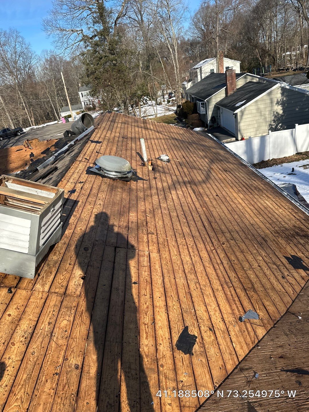 Residential Roofing Installation using Owens Corning Duration Estate Gray by A Plus Exterior