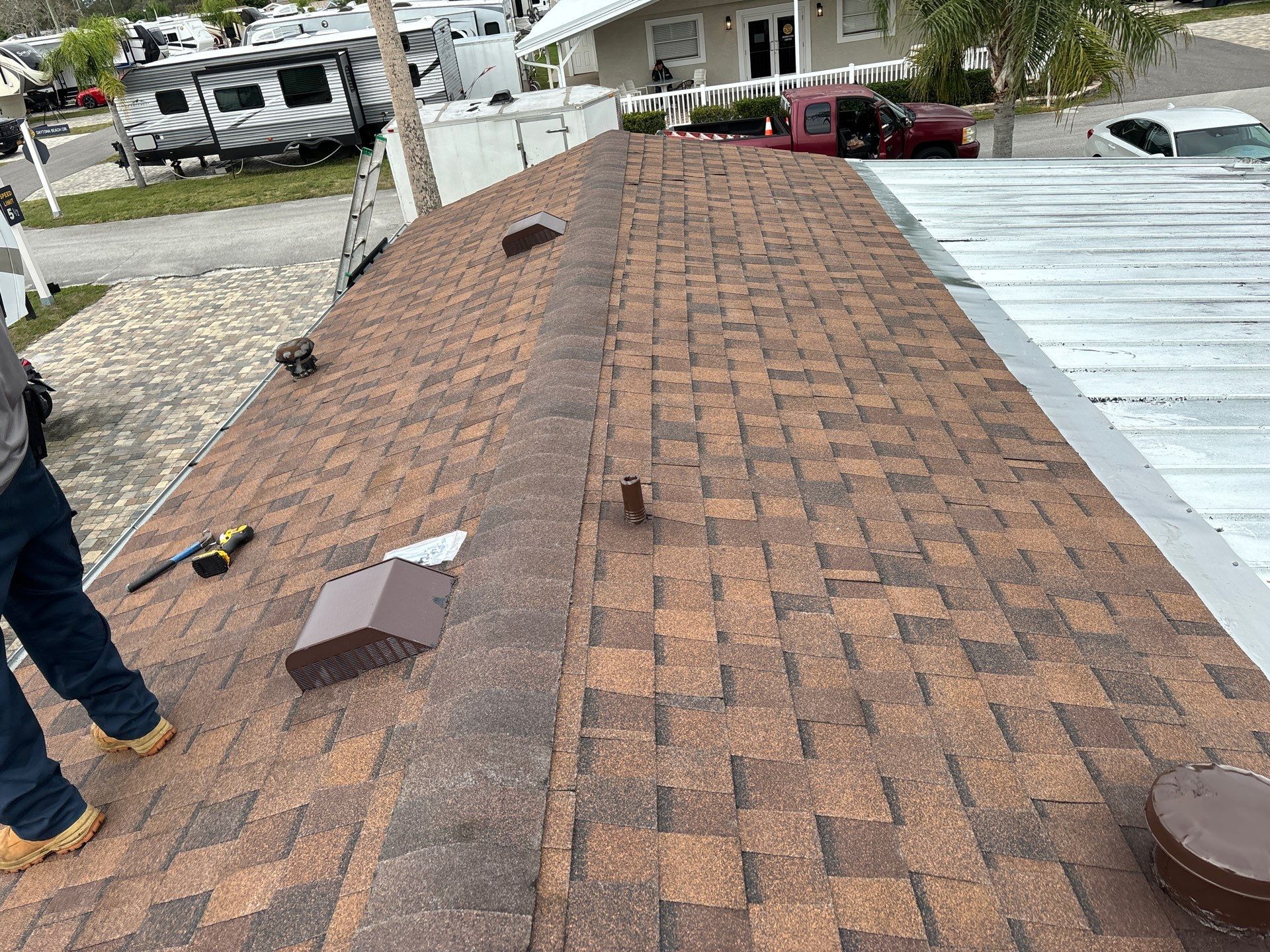 Shingle Reroof Replacement Port Orange FL by Pinnacle Roofing Group