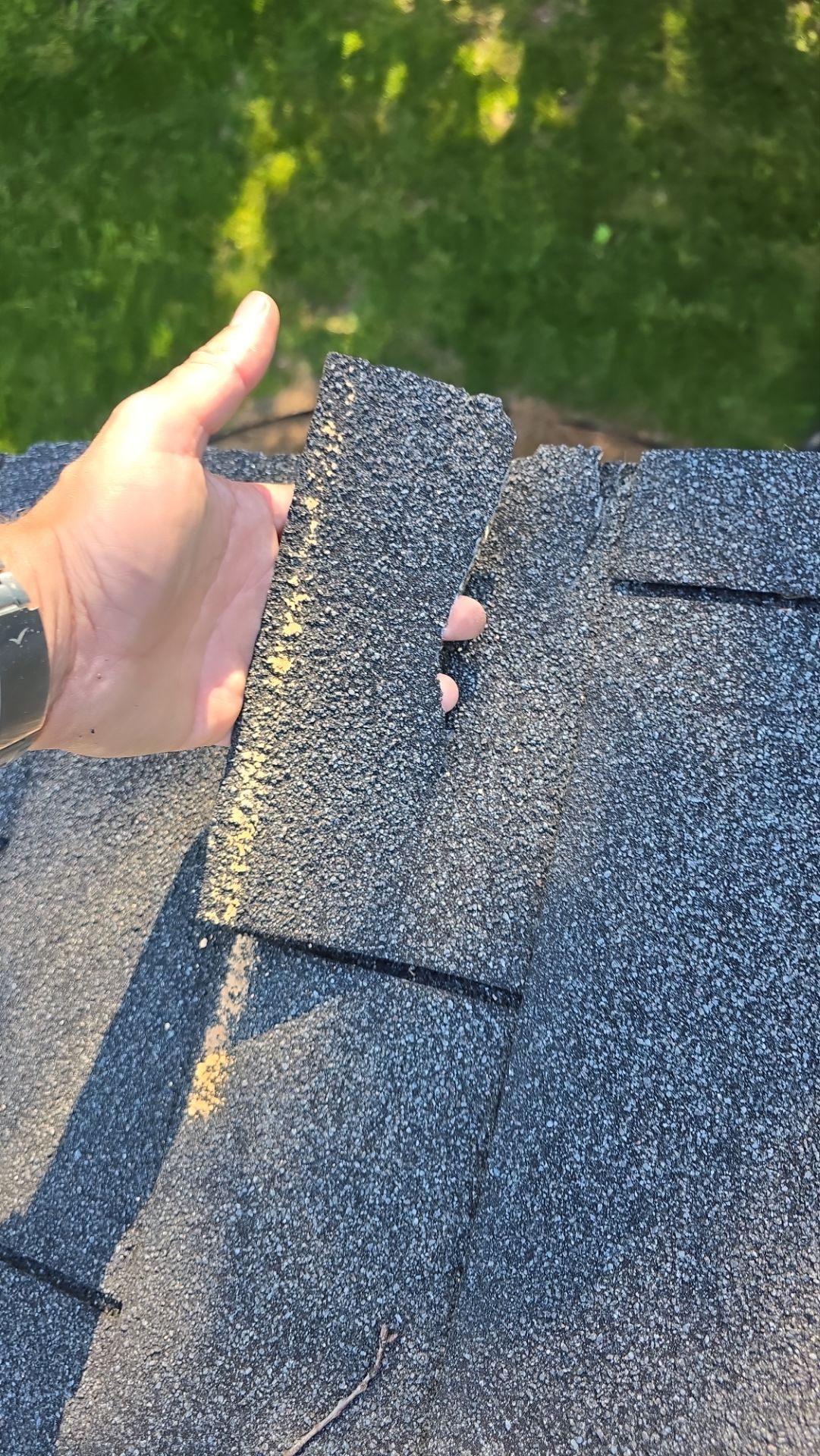 Roof and gutter replacement by hail and wind damage by Just Brilliant Restoration JBR