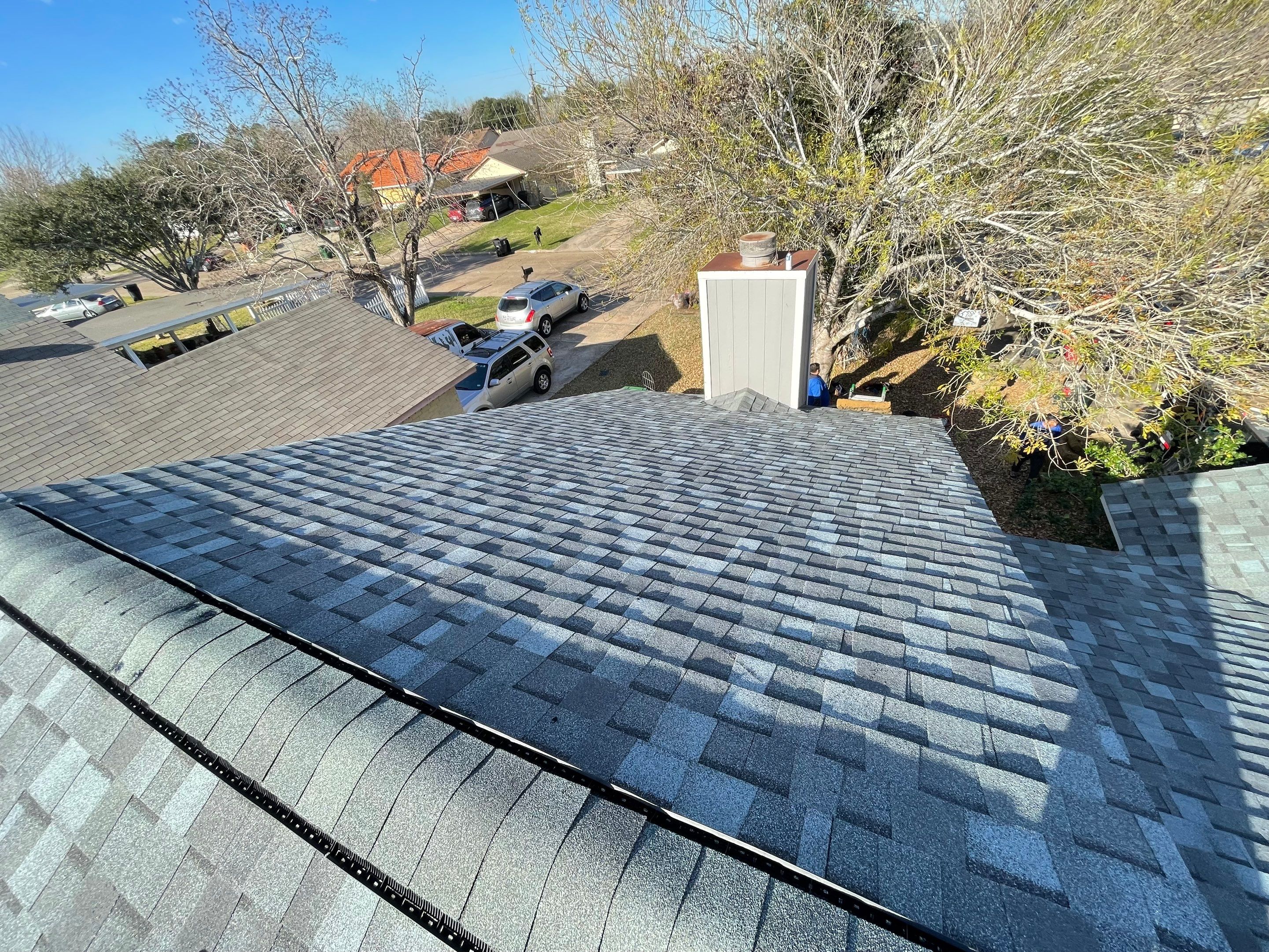 Roof Damage using Atlas Pinnacle - Hearthstone by CAP Roofing and Construction LLC