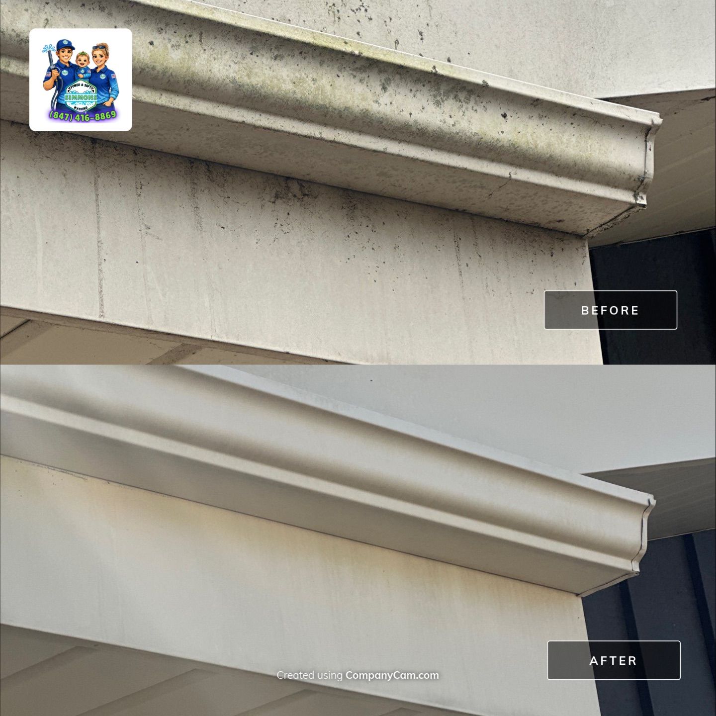 Highland Park, IL House Wash by Simmons Power & Soft Washing