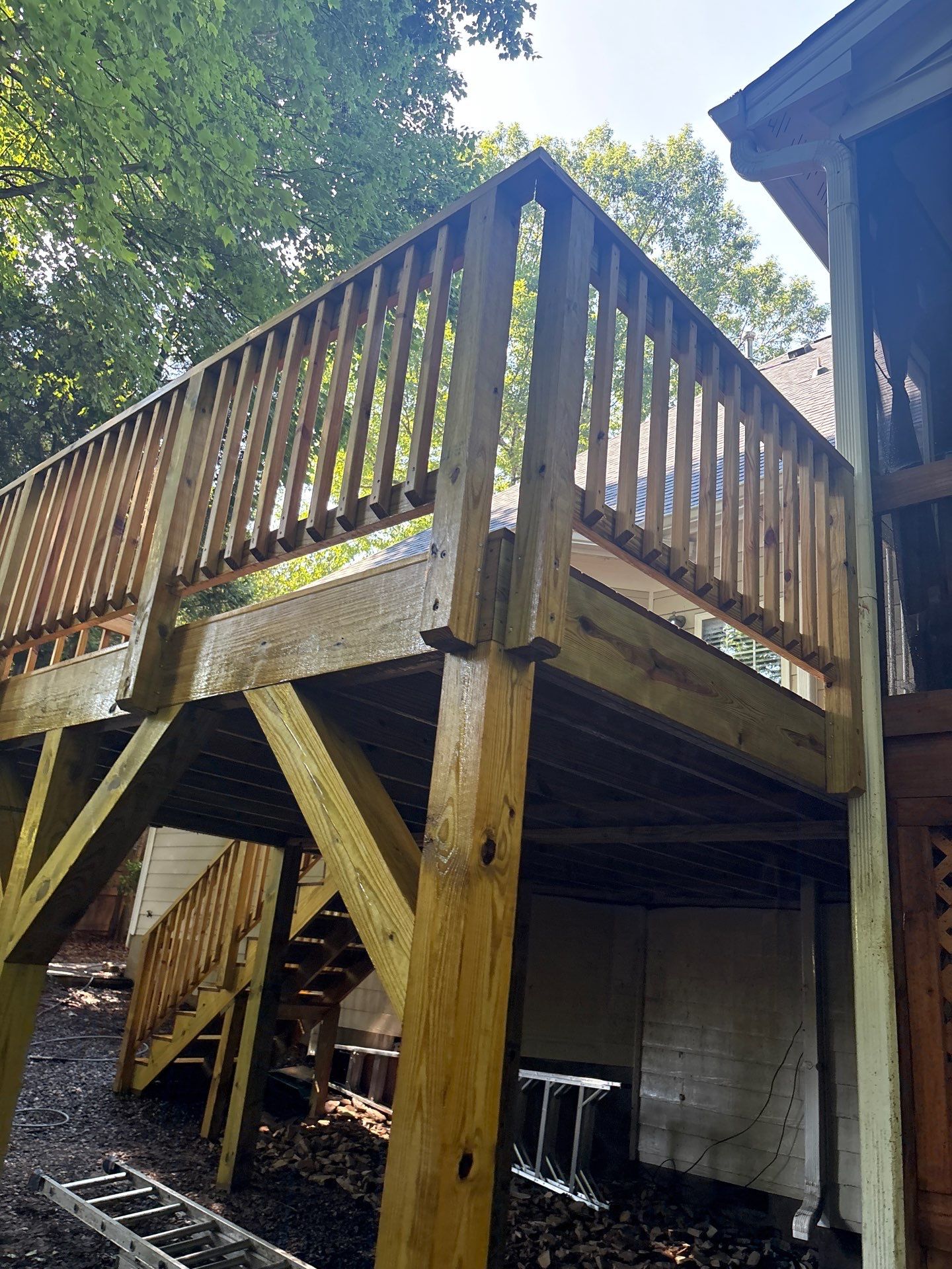 Deck using Wood Sealant by DuraSeal