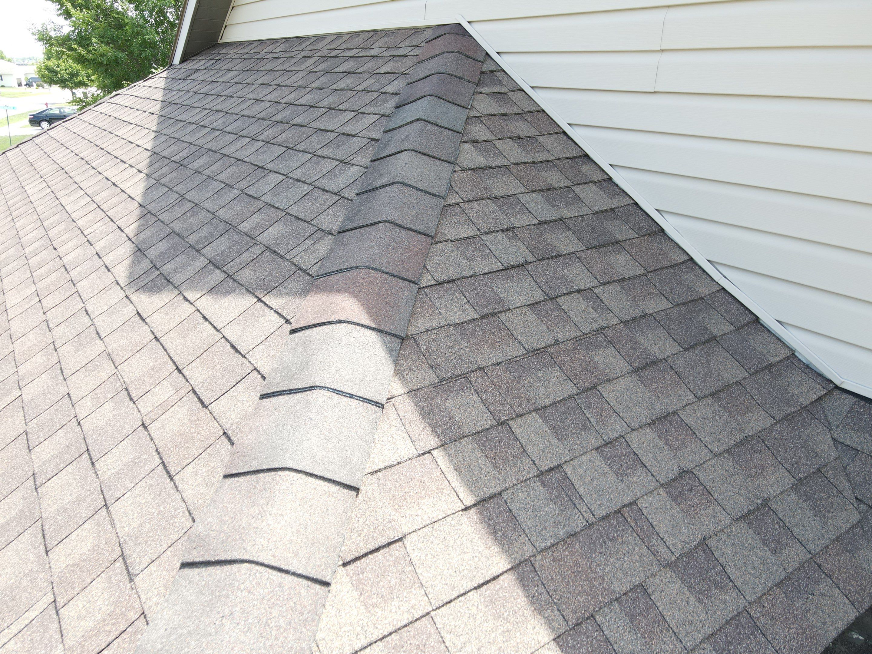 Residential Roofing Installation using Timberline HDZ Shingles - Weathered Wood by RoofX 