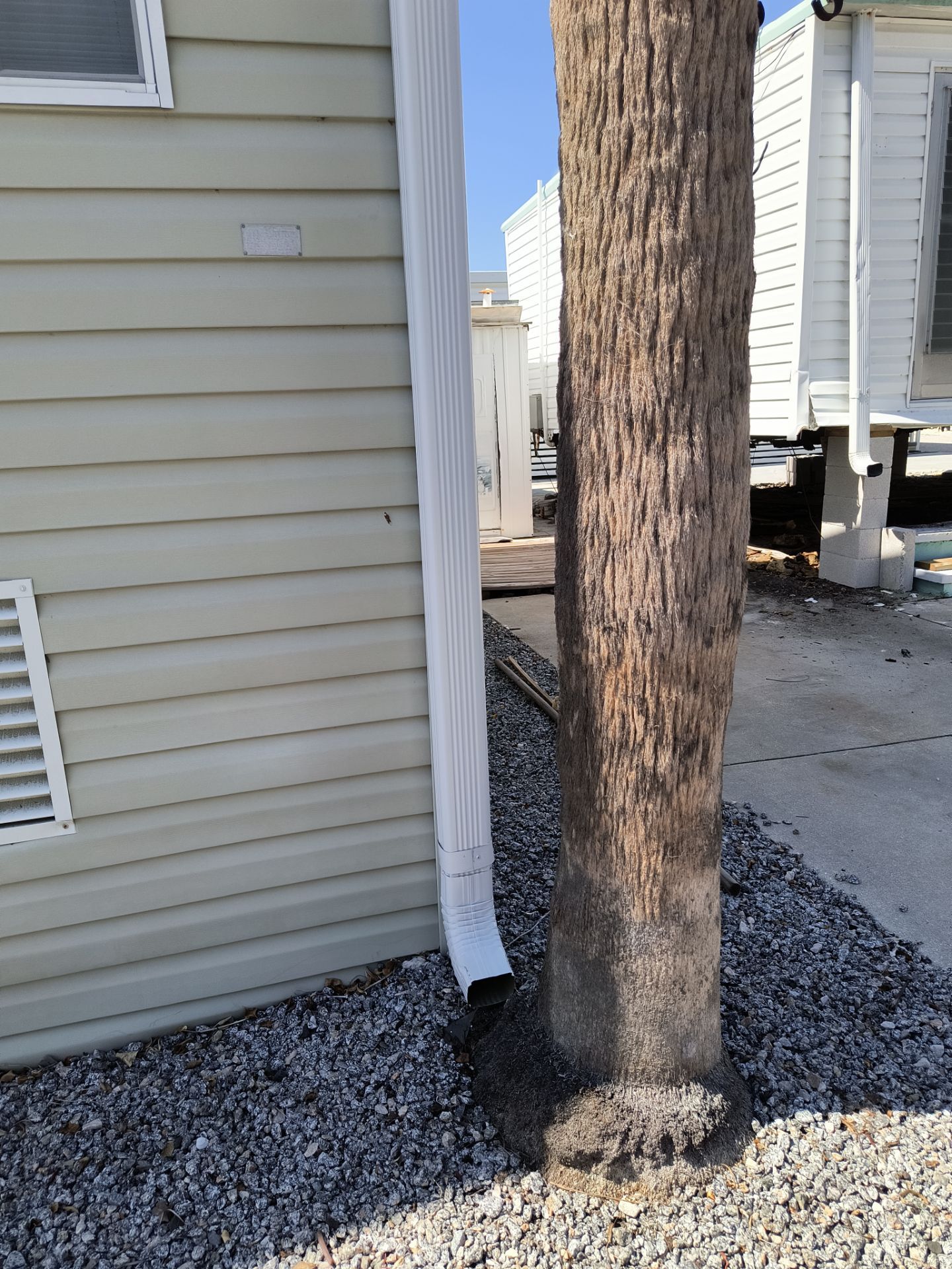 White K-Style Gutters for Beach Homes in Longboat Key FL by Gutter Professors