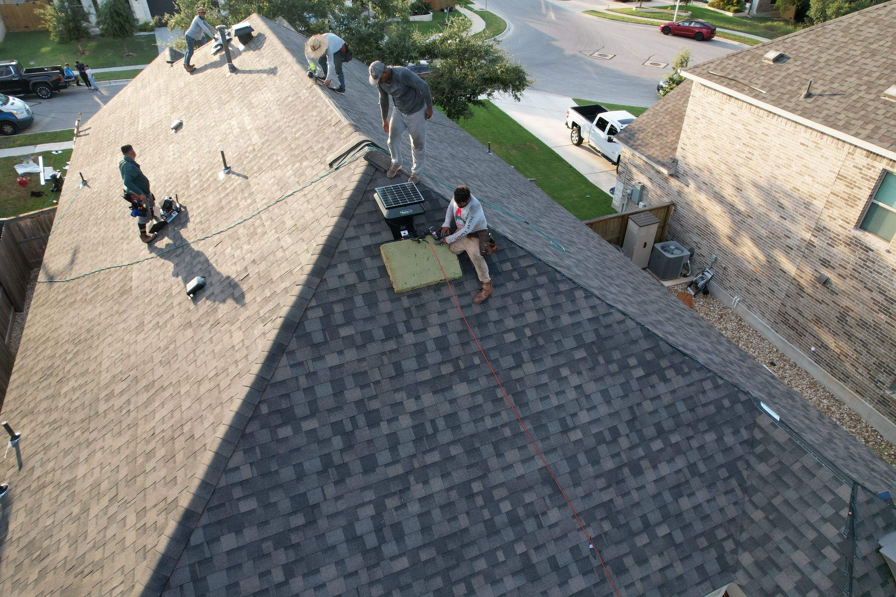 Residential Roof Replacement, along with Gutters And Windows Restoration  by Caliber Restoration LLC