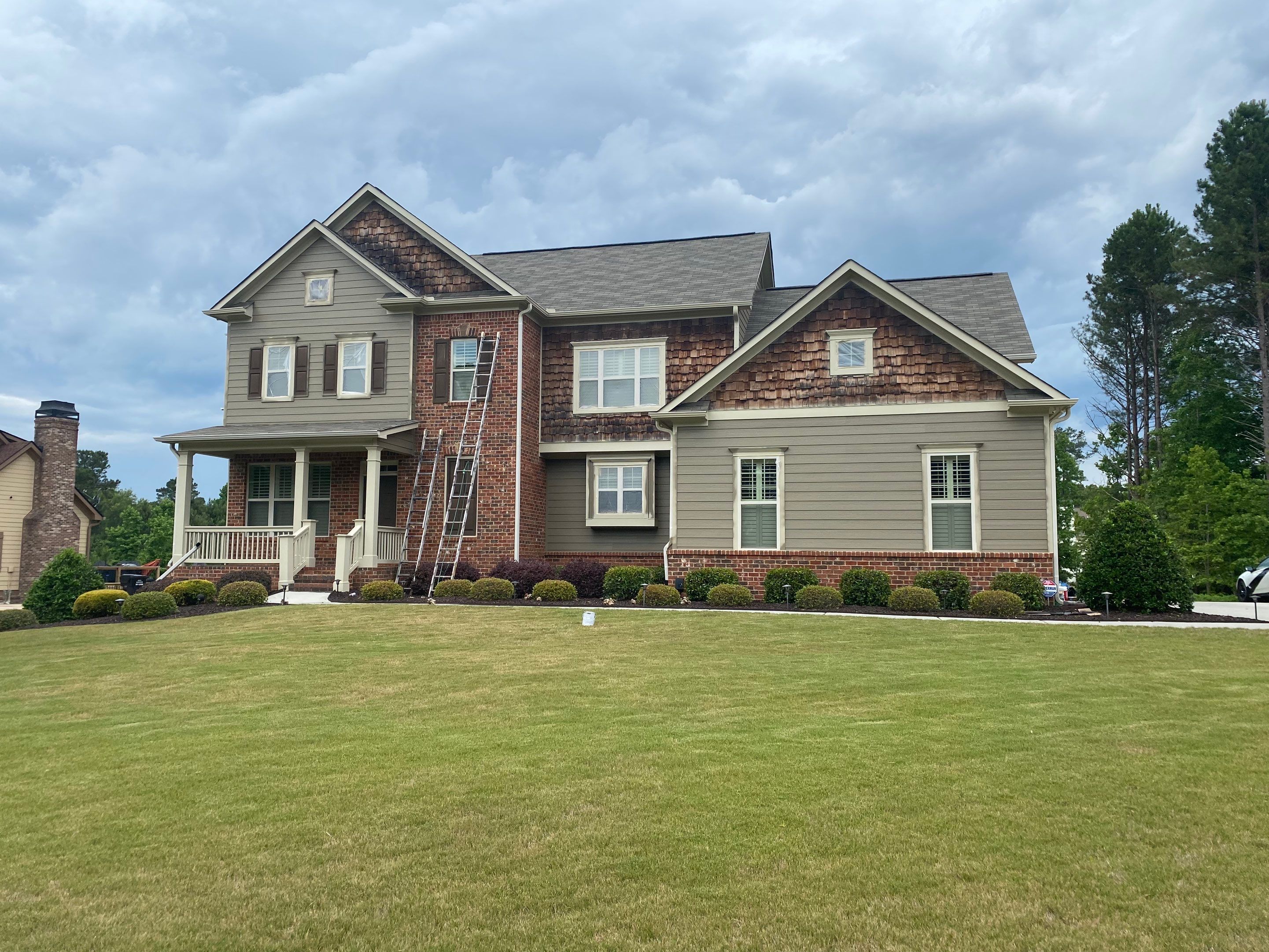 Full Exterior Painting and Siding Refresh in Powder Springs by Swift Home Renovations