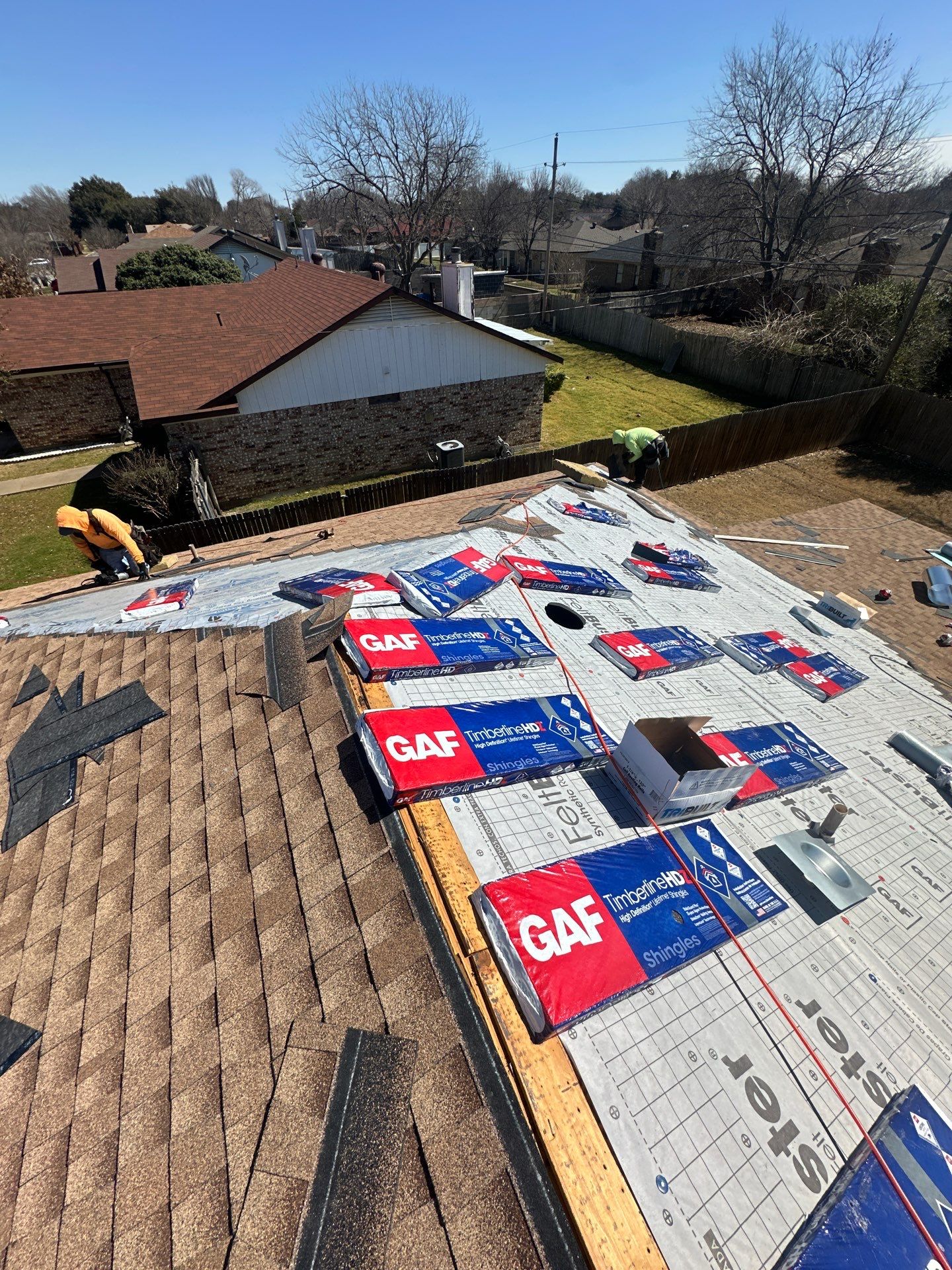 Project in Fort Worth  by Zeus Exteriors