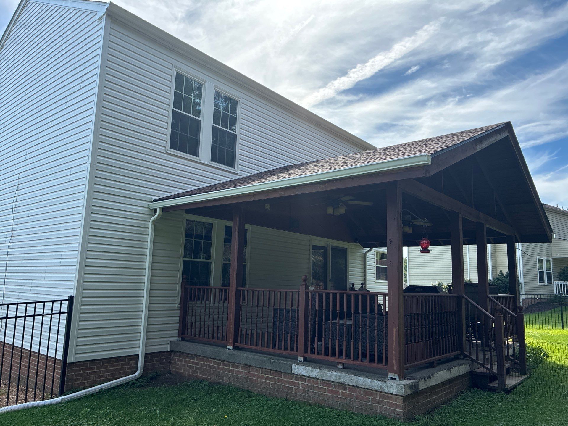 Full House Siding Renovation with Tyvek Wrap in South Park by Ideal Siding Pittsburgh