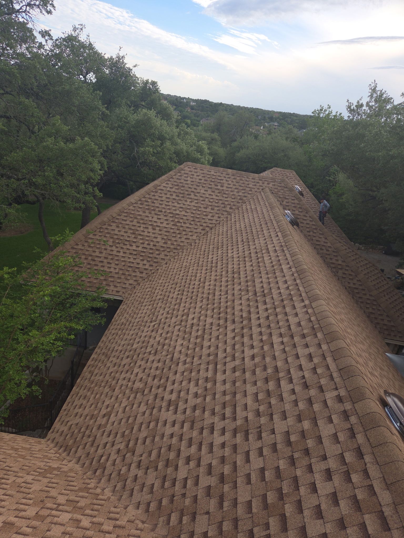 Lots of roof in Anderson Mill, TX by REPS Austin Area Roofer