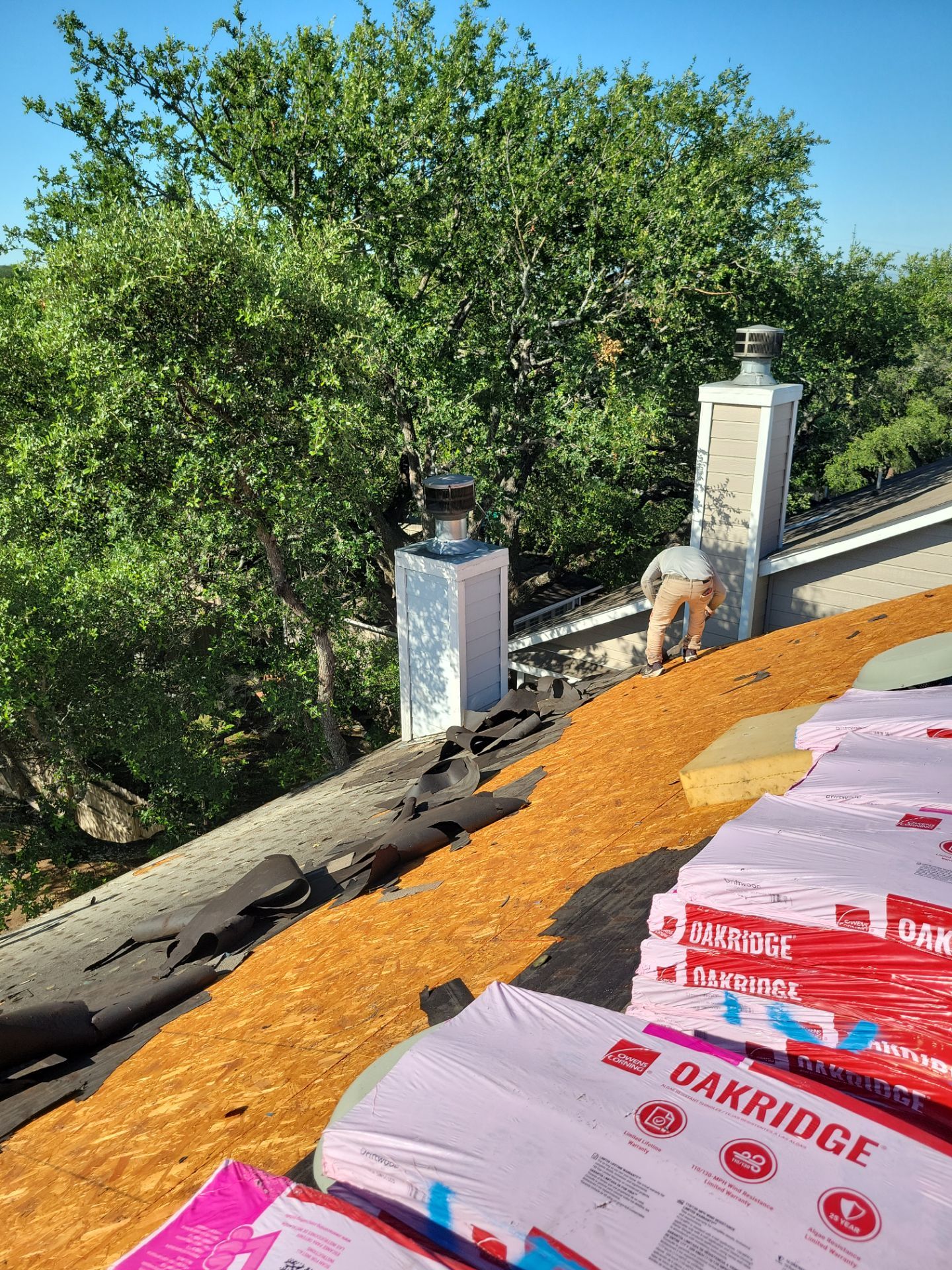 Complete Residential Roof Replacement and Exterior Siding Repairs in San Antonio by Heaven Sent Roofing, LLC