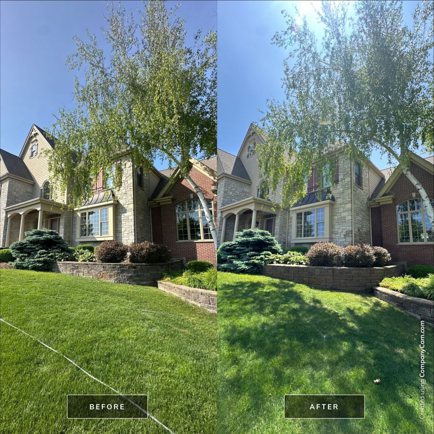 Project in Crystal Lake by Simmons Power & Soft Washing