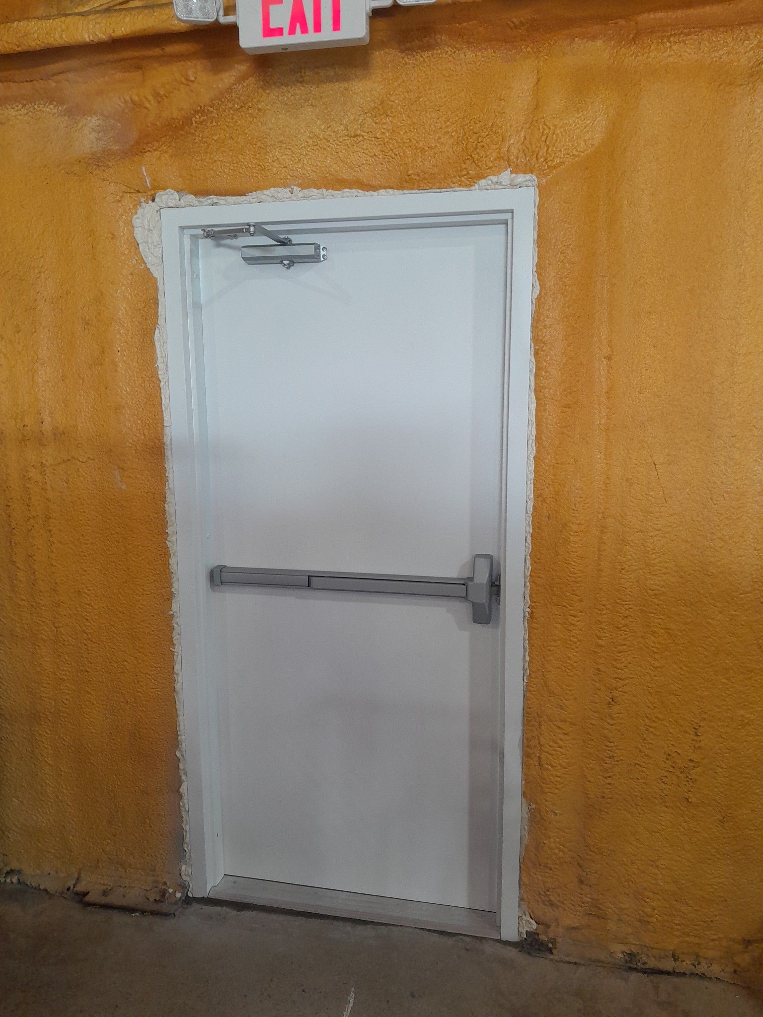 Exterior 90min fire rated commercial doors. by In & Out Construction & Remodeling, LLC