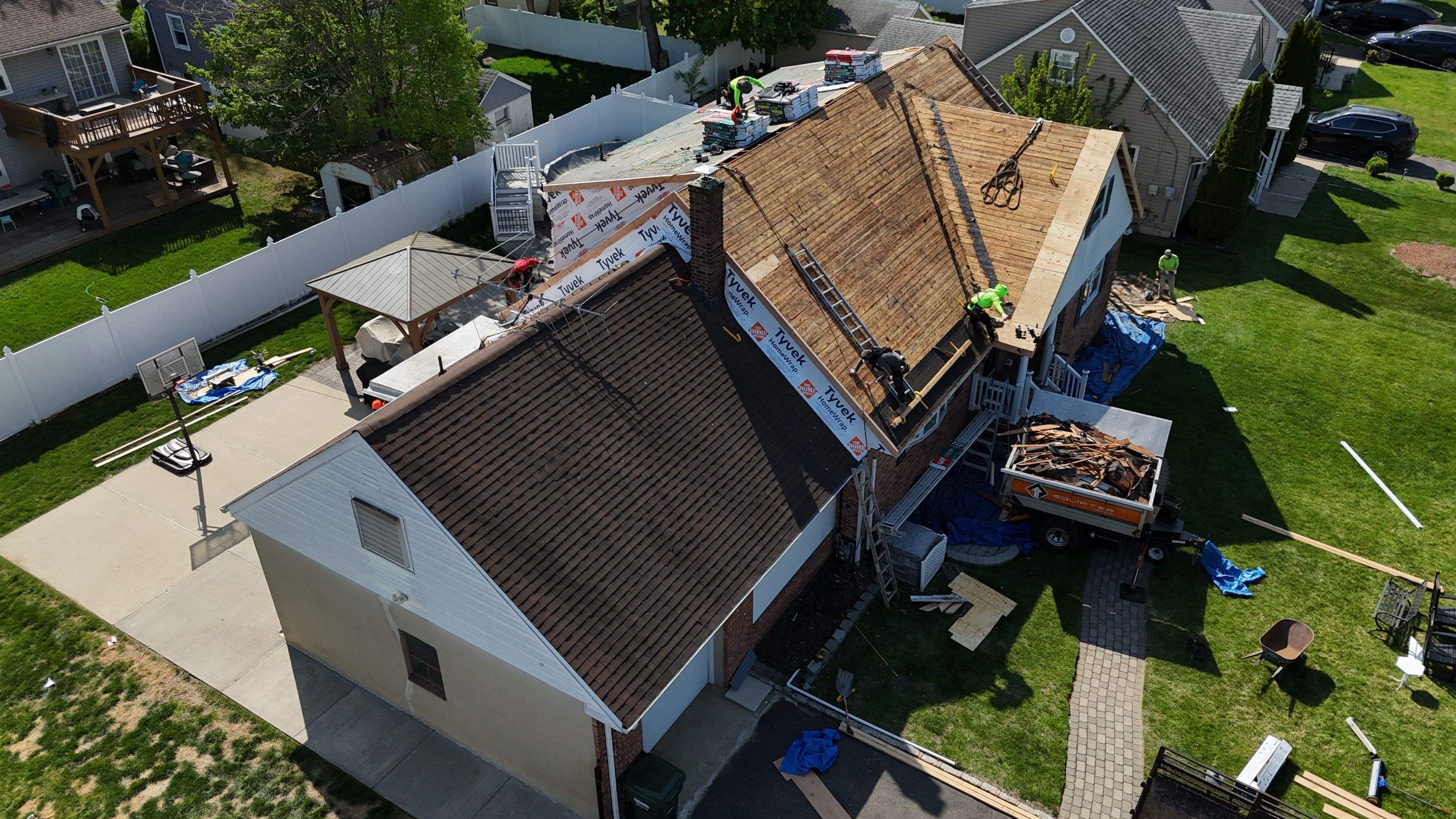 Full Exterior Remodel in Scotch Plains, NJ by All State Home Improvement Inc.