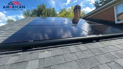 Maxeon Solar Panel / Owens Corning Shingle Installation