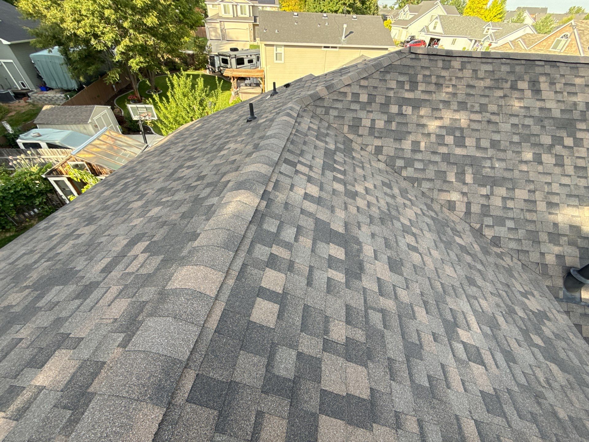 Boise Residential Roof Replacement Featuring Multi-Toned Architectural Shingles by Olive Roofing