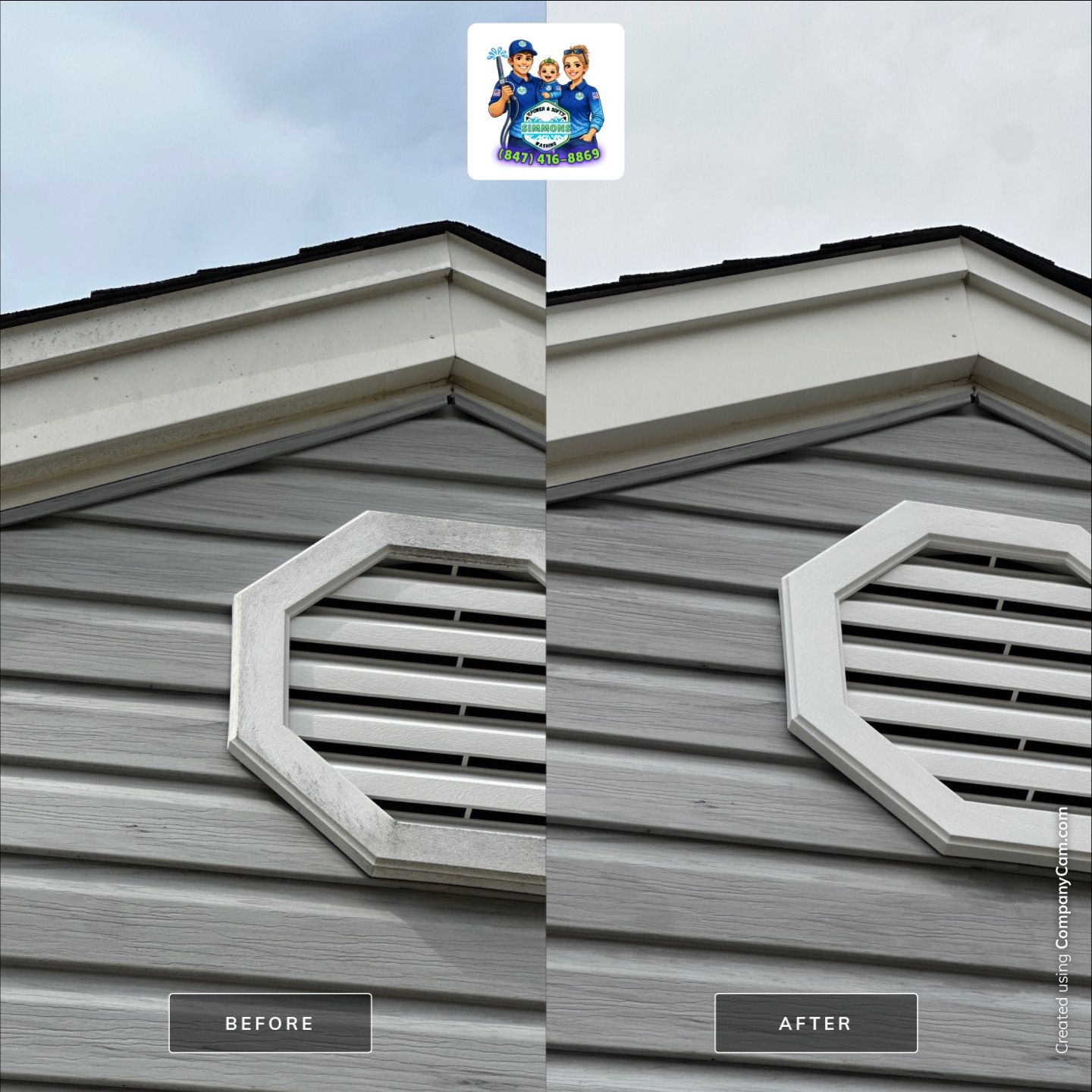 Crystal Lake Home Exterior Gutter and Siding Services by Simmons Power & Soft Washing