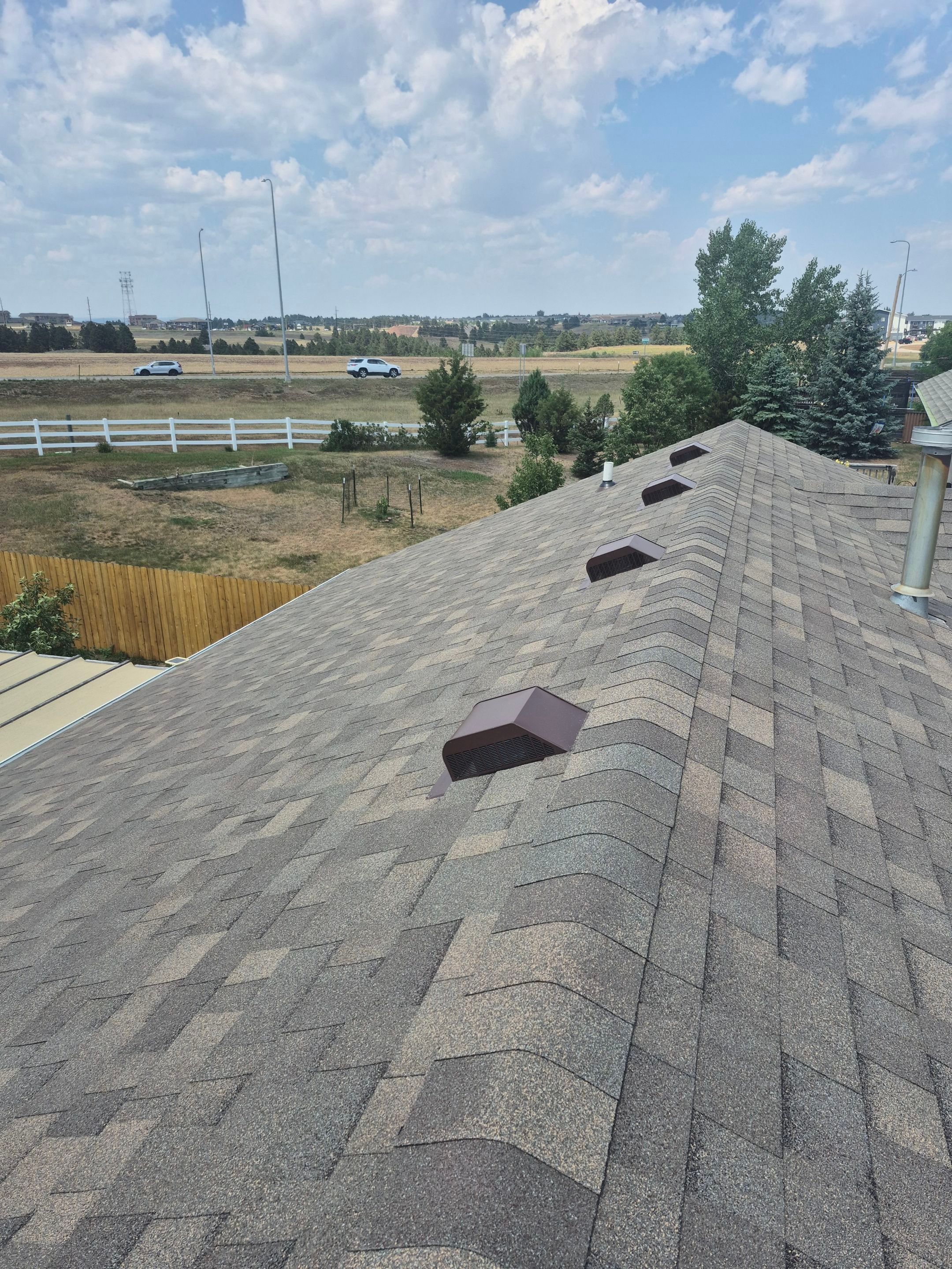 Malarkey Vista Shingle install in high wind neighborhood. by Weather-Tite Exteriors LLC