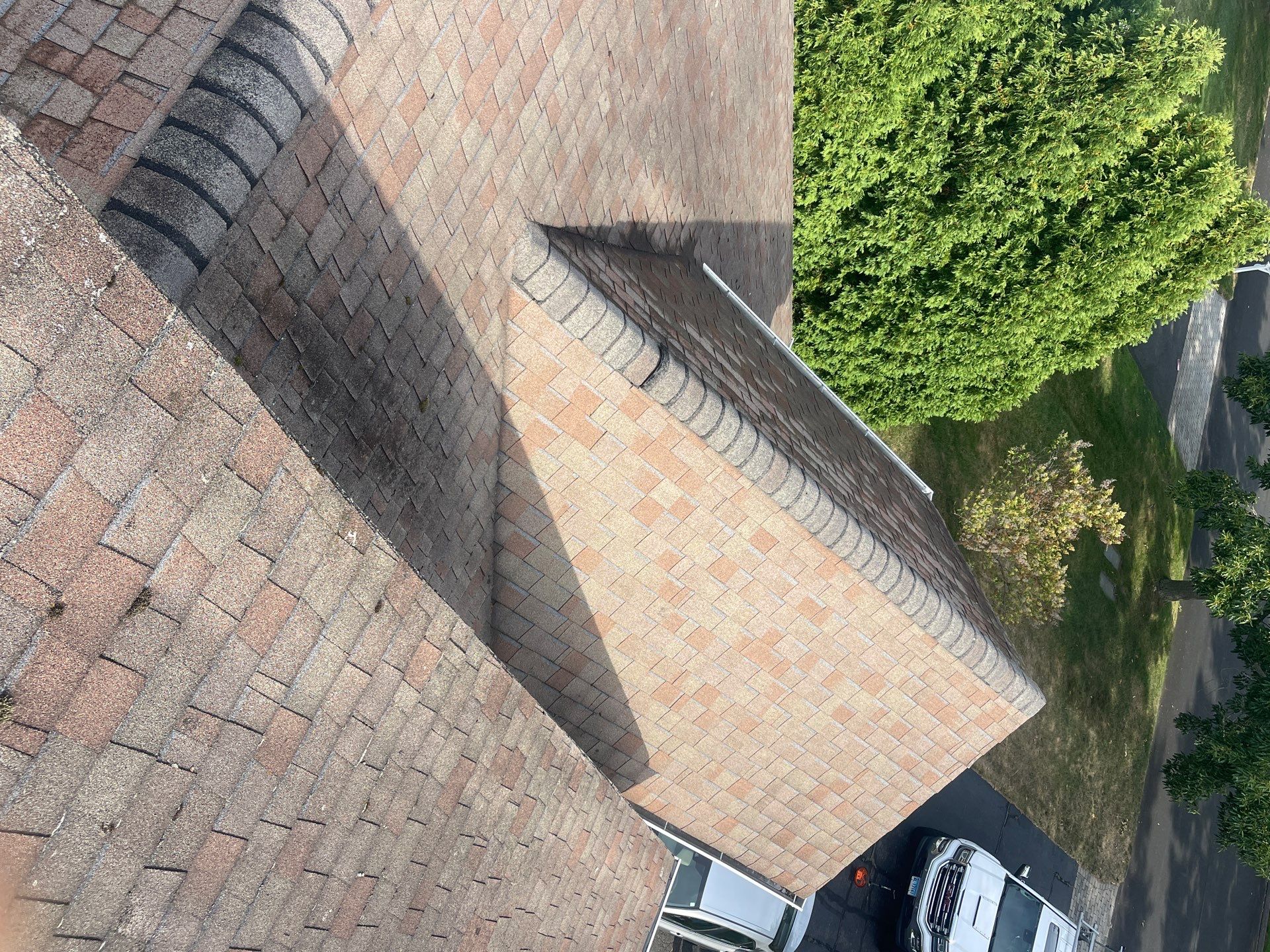 Residential Roofing Installation using Owens Corning Duration Driftwood by A Plus Exterior