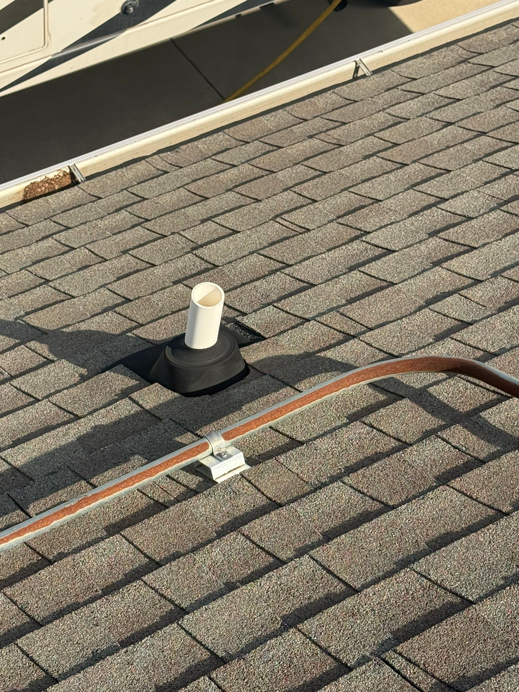 Residential Roof Replacement with IKO Cambridge Shingles in Shady Shores by First Out Roofing 