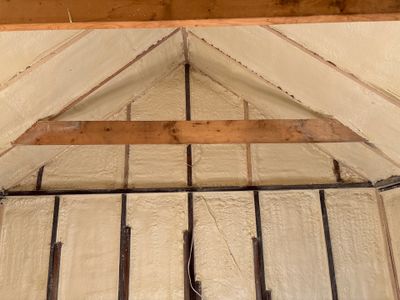Spray Foam Insulation using Closed Cell Spray Foam