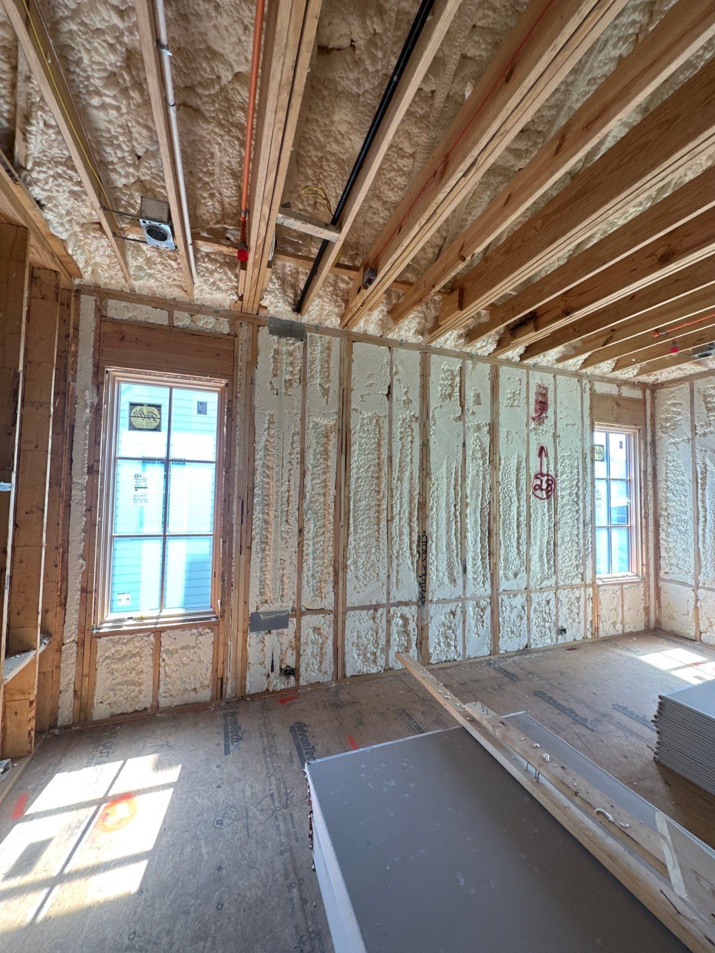 Full encapsulation open cell foam Dallas TX by Apex Insulation Solutions