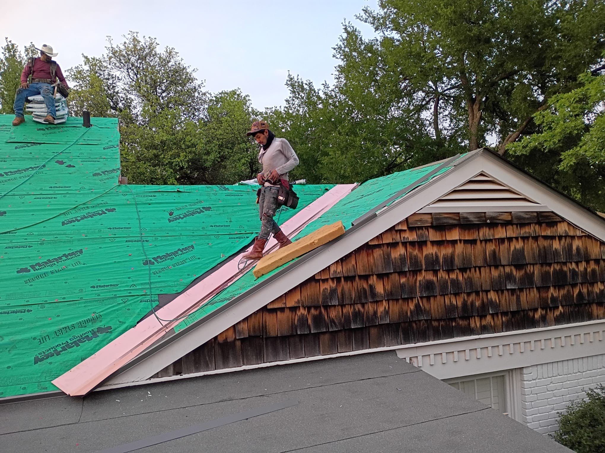 Wichita Falls Roof Replacement Featuring Malarkey Windsor Architectural Shingles by Shearman Roofing & Construction