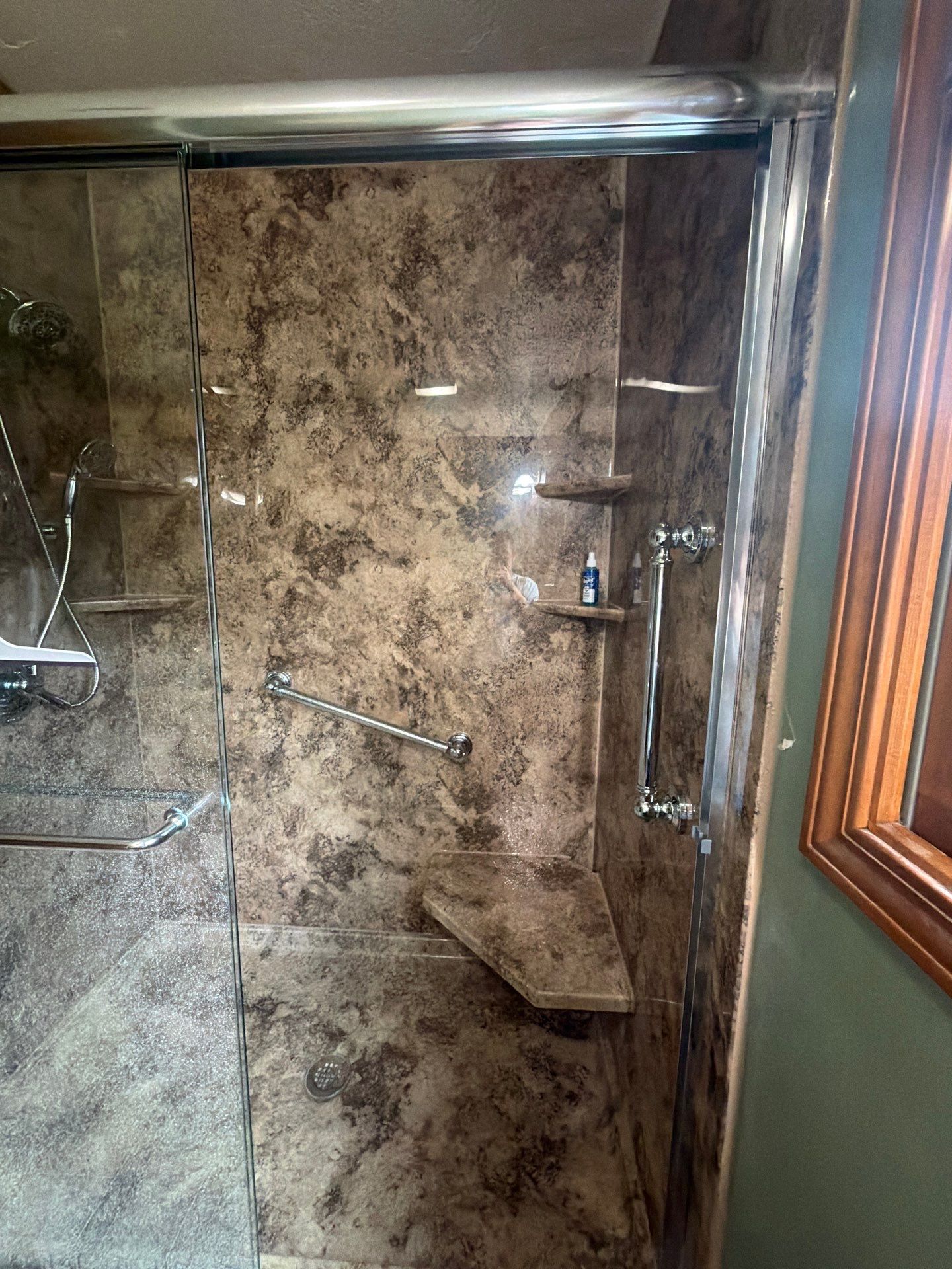 Shower Upgrade - Kit to Custom by BathPlanet SW Virginia