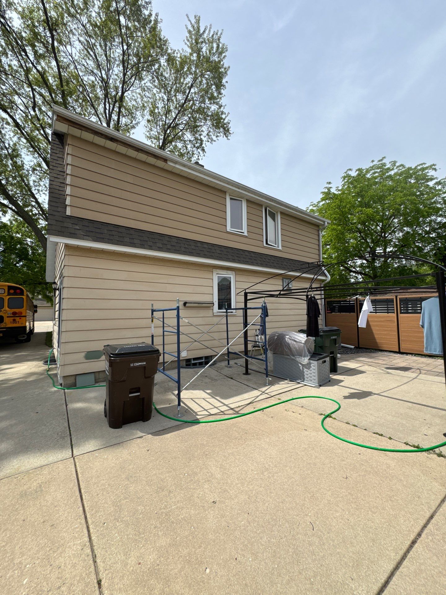 Residential Siding Replacement and Exterior Trim Updates in Saint Francis by OCS Contracting Services