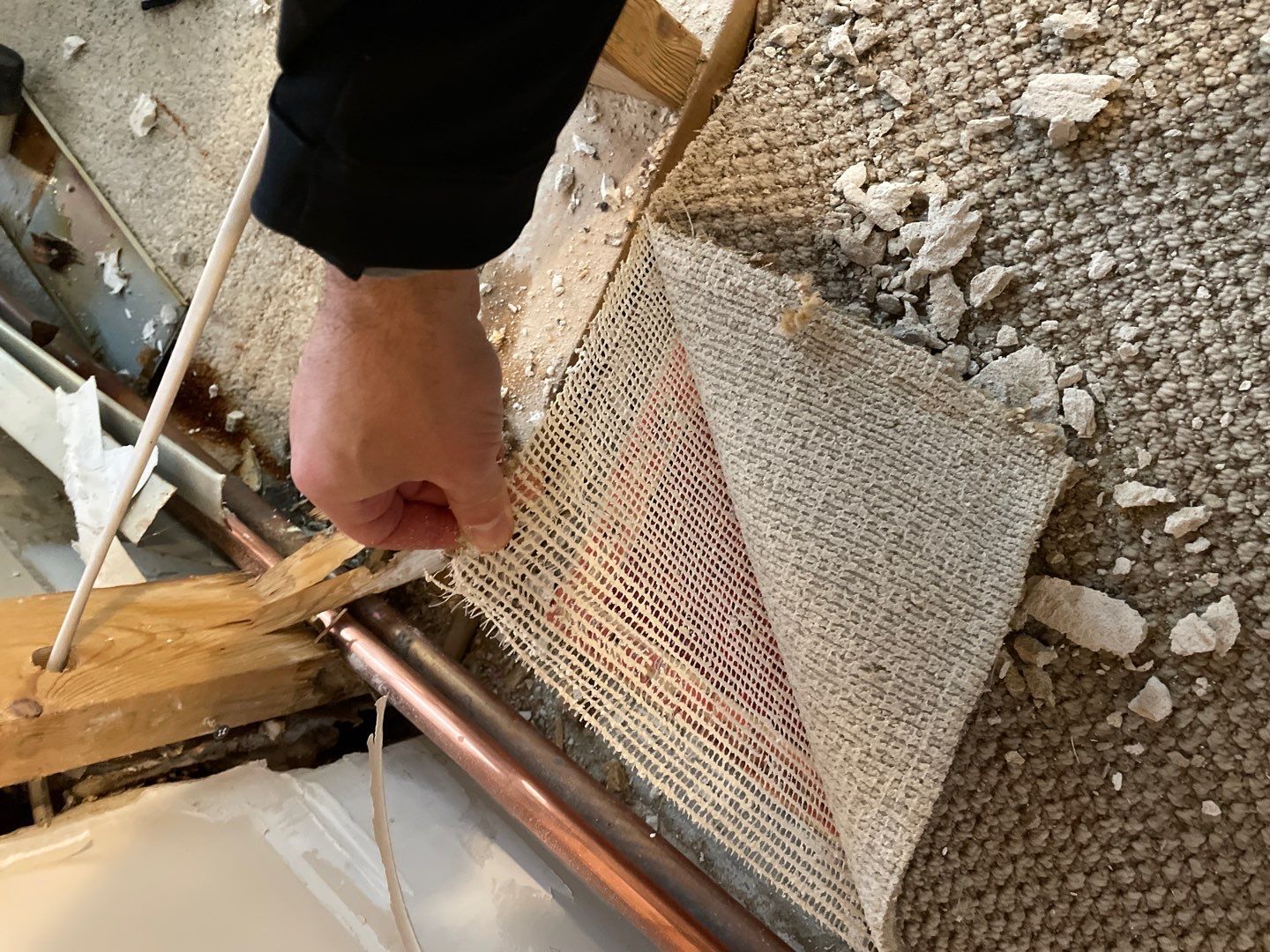 Project in White Lake Charter Township by EzDry Water Mitigation & Property Restoration