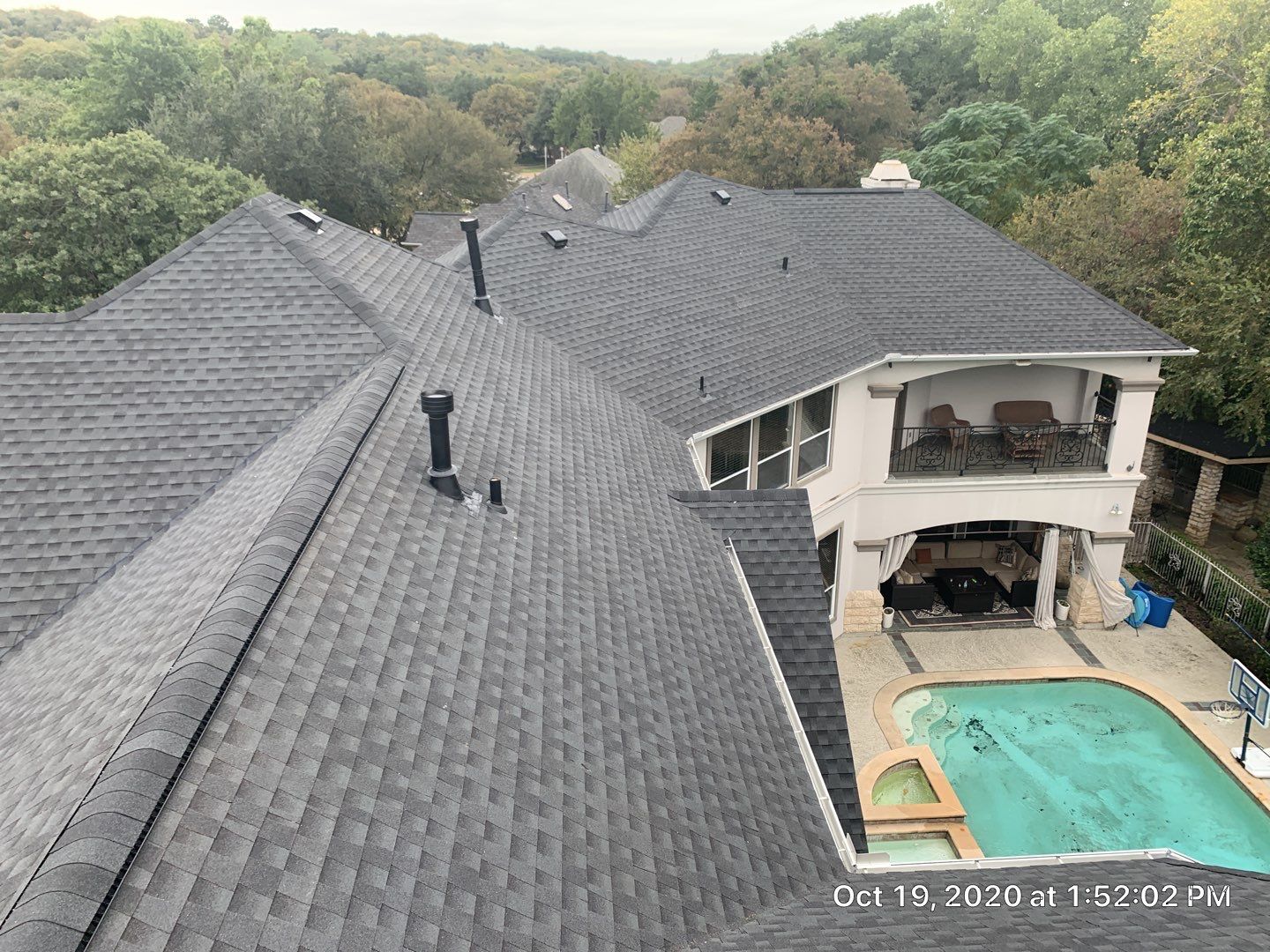 Large Custom Estate Roof Replacement in Arlington by First United Roofing & Construction