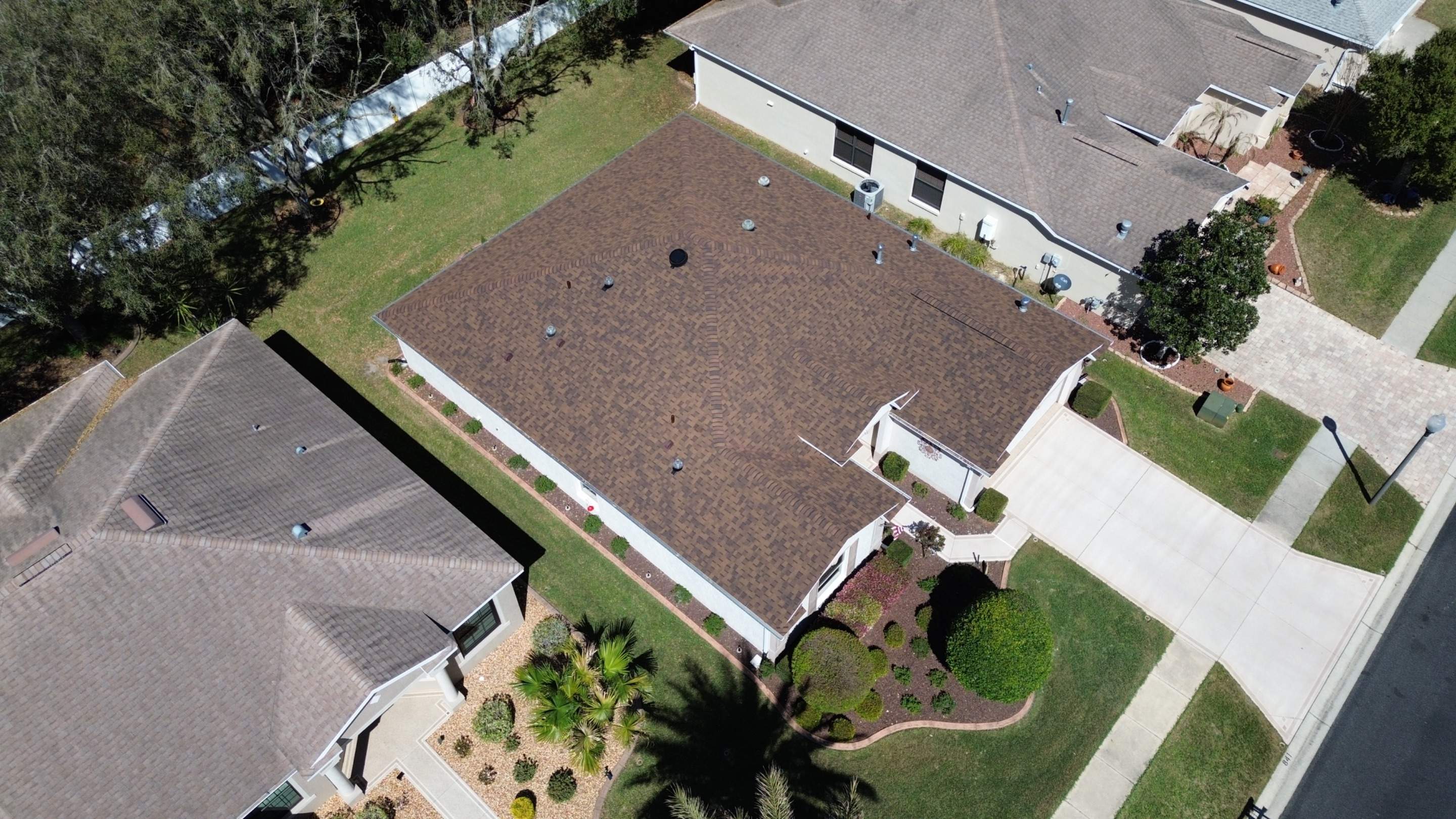 Residential reroof in Ocala FL by Gold Key Roofing