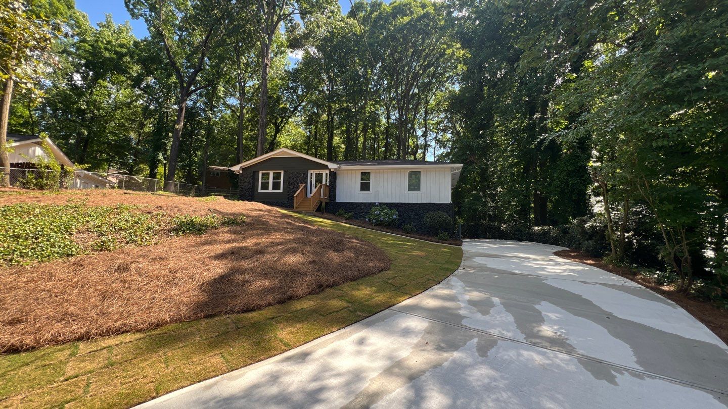 Full Interior and Exterior Home Renovation with Finished Basement in Marietta by Swift Home Renovations