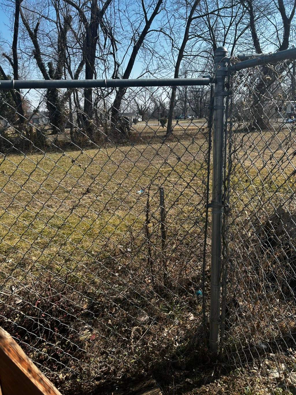 Chain Link Fence Repair and Custom Gate Installation – East St. Louis, IL by Legendary Services Company LLC.