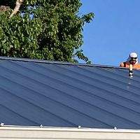 26ga 1" Nail-Strip Mill Finish  by Total Roofing System The Metal Roof Experts