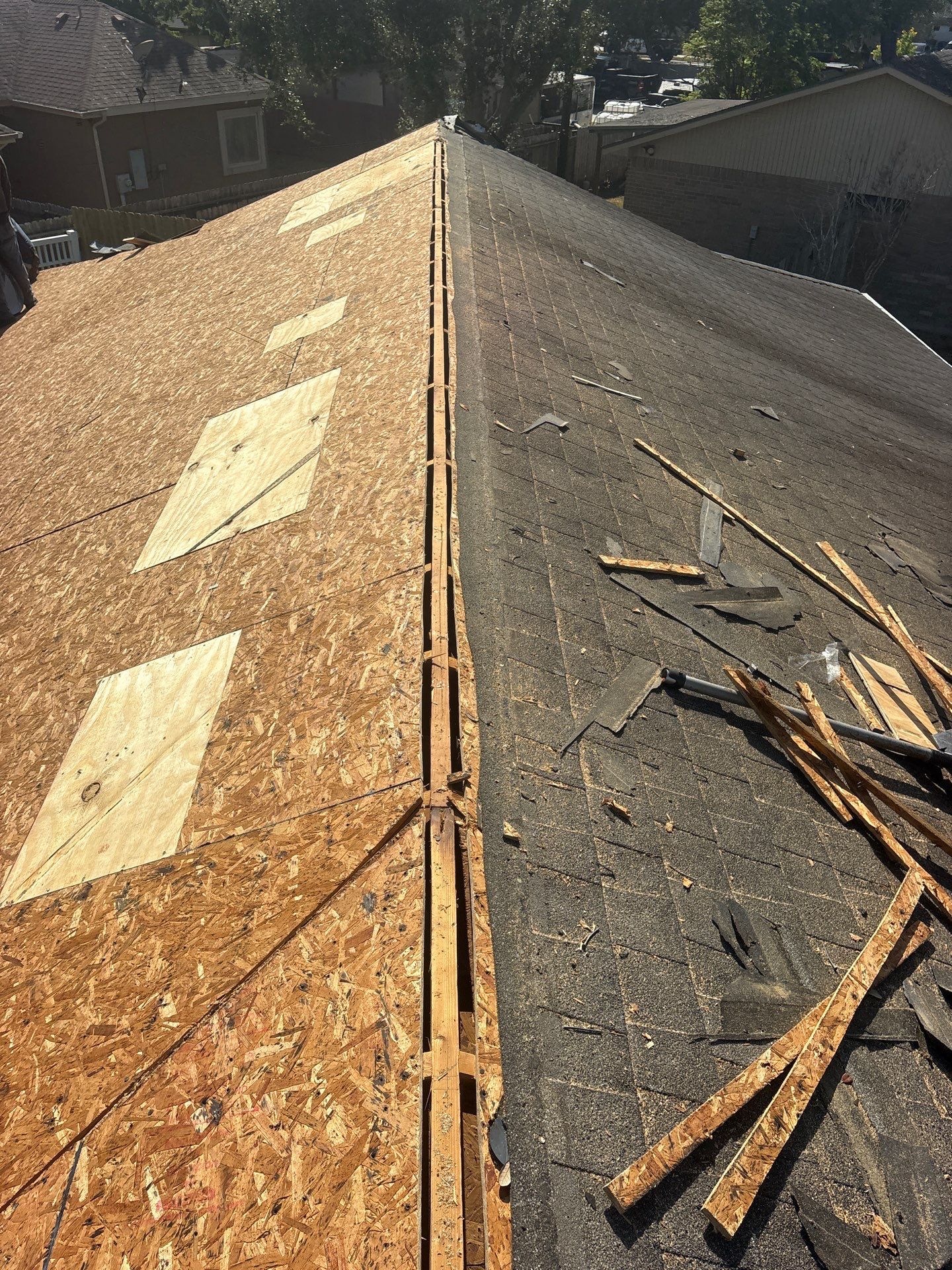 Solar Tubes to brighten up the room by Bayfront Roofing and Construction