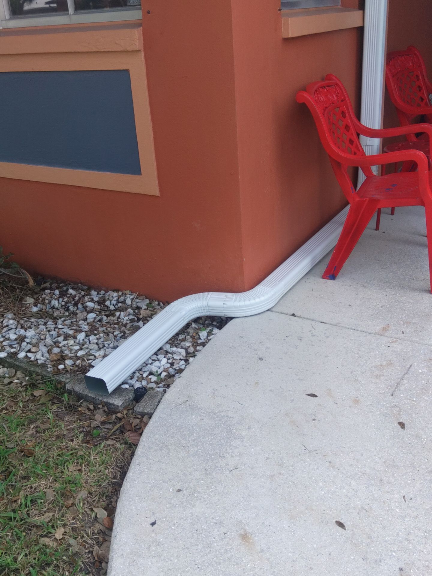 Splash Guards for Seamless Gutters in Cape Coral FL by Gutter Professors