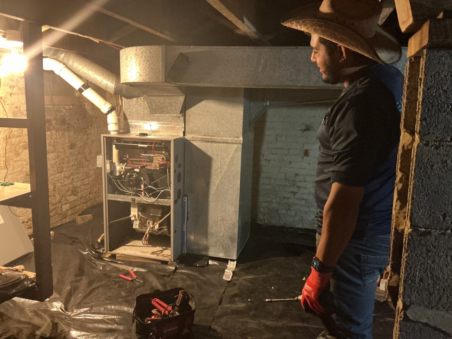 High efficiency inverter install by Elemental Heating and air conditioning LLC