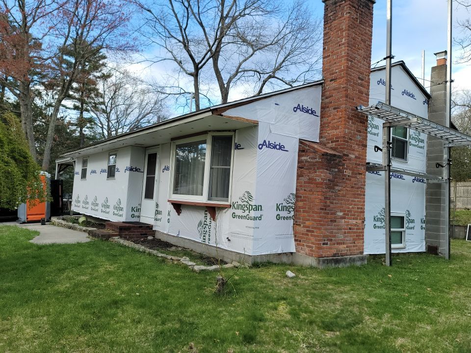 Siding Installation using Everlast Composite Siding by UBrothers Construction