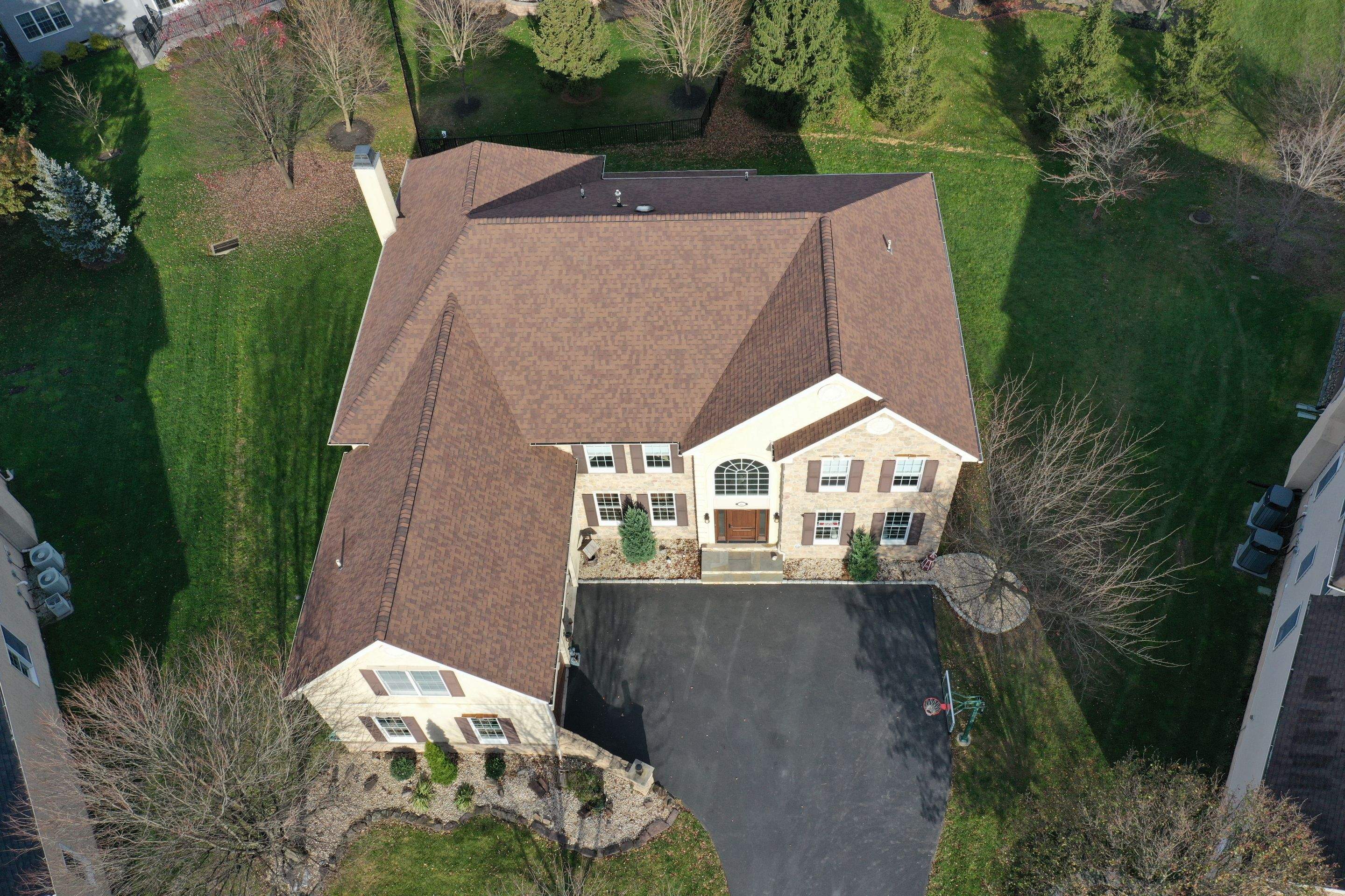 Roofing Installation using CertainTeed Landmark - Burnt Sienna by Storm Guard of Ches-Mont PA