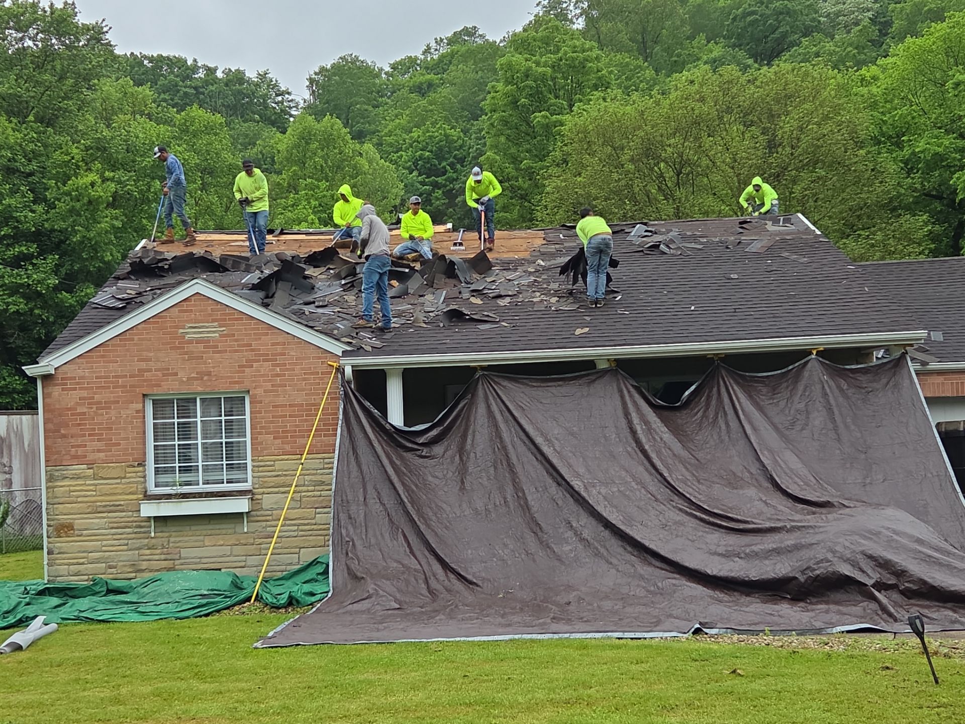 Residential Roofing Installation using Metal by Mr. Roofer