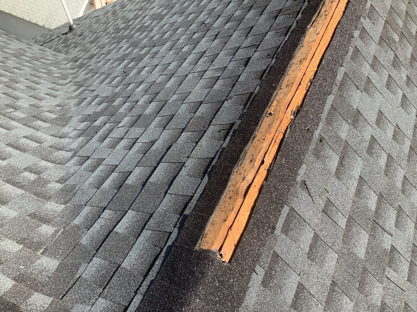 Residential Roofing Repair using Ridge Vent  by Alpha Design Services